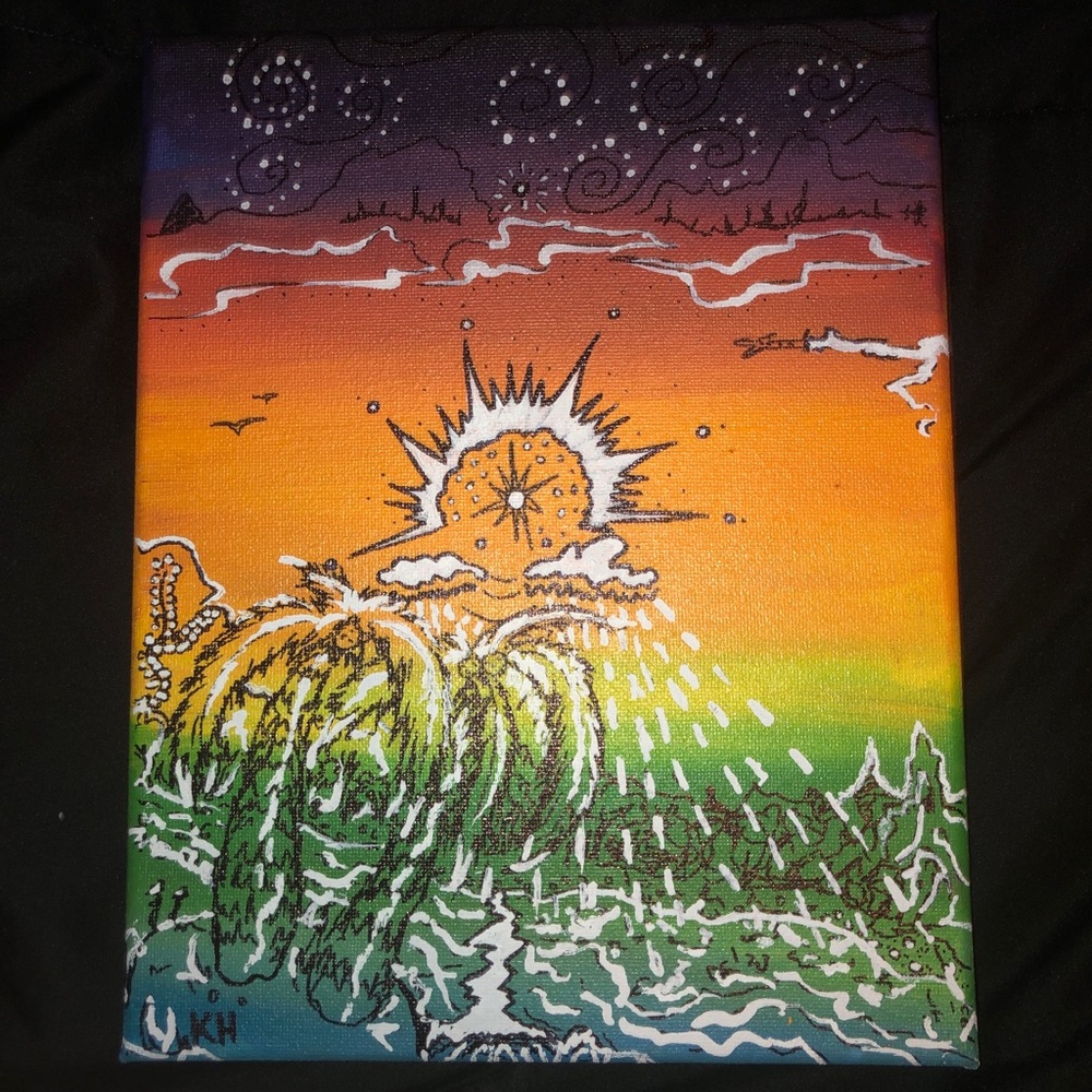 1/1 original painting by me